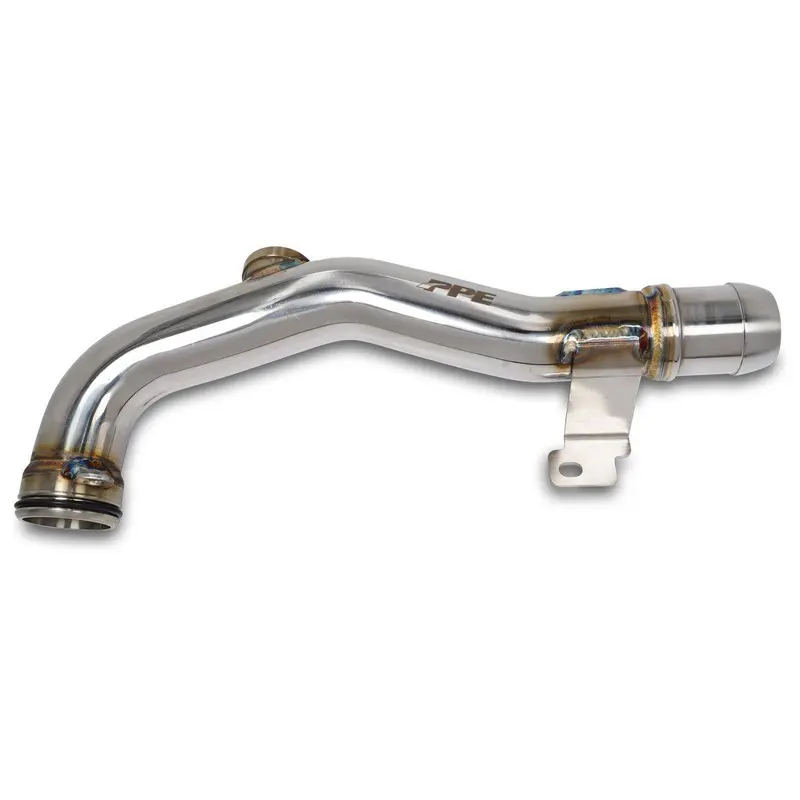 Ppe Performance 304 Stainless Steel Engine Coolant Return Pipe (Polished) For 04.5-05 Lly Duramax 1