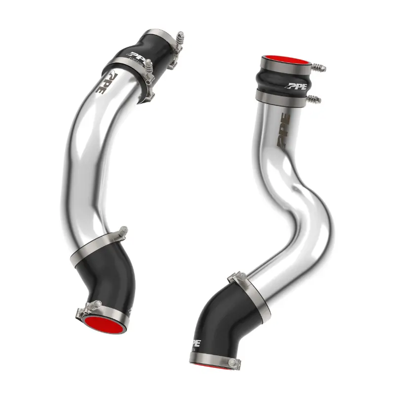 Ppe Polished 3.5" Hot & Cold Side Intercooler Pipes For 19-24 Ram 6.7L Cummins 1