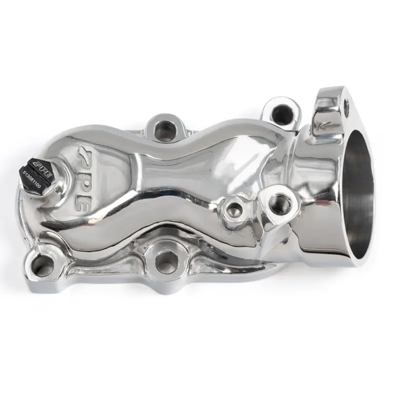 Ppe Polished Thermostat Housing Cover For 2001-2004 Gmc Chevrolet 6.6L Duramax 1