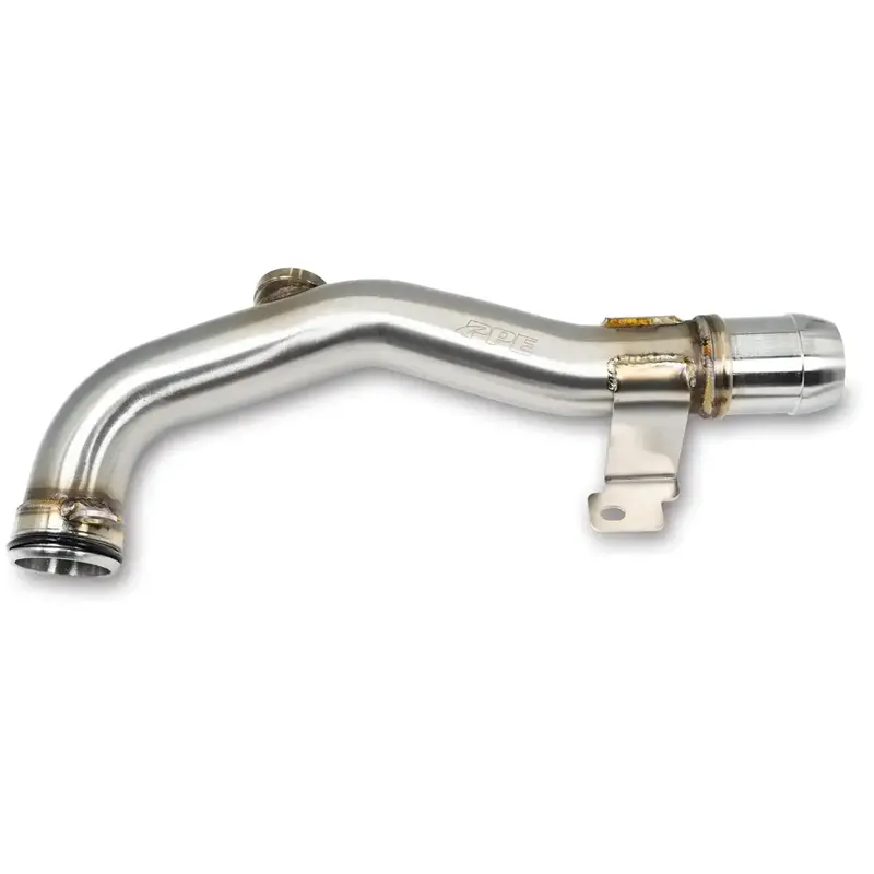 Ppe Raw 304 Stainless Engine Coolant Return Pipe 01-04 Chevy/Gmc 6.6L Duramax 1