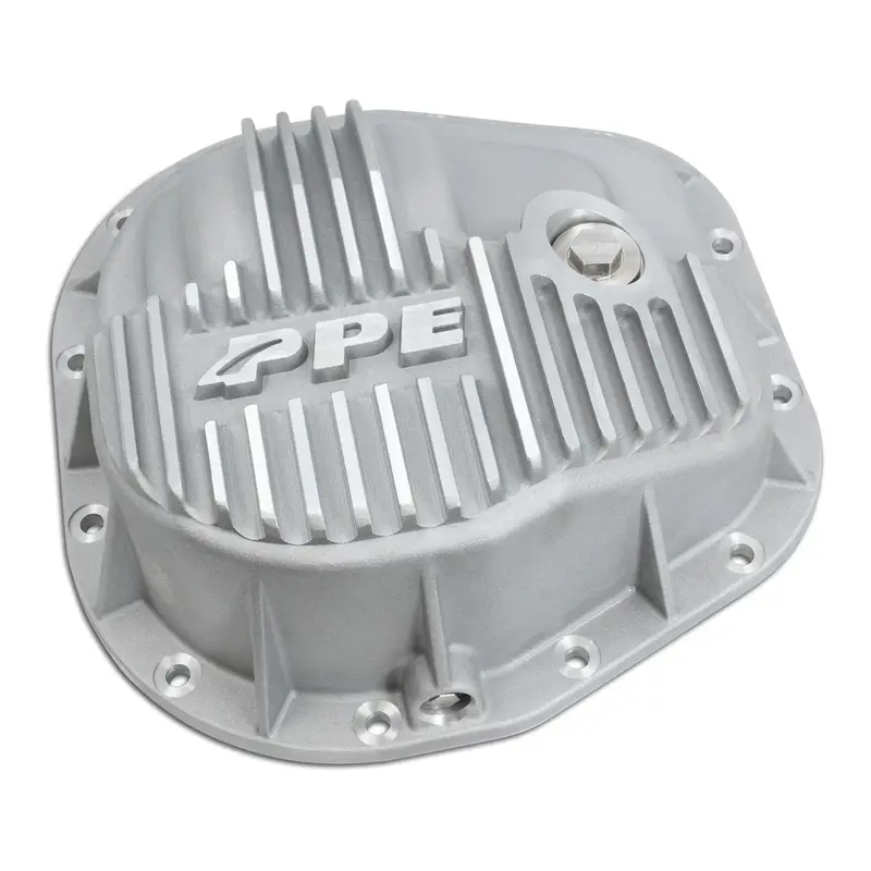 Ppe Raw Aluminum 12-Bolt Rear Differential Cover For 1990-2025 Ford F-250 F-350 1