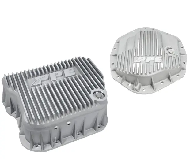 Ppe Raw Deep Trans Pan & Diff Cover For 03-07 Dodge Ram 2500/3500 5.9L Aa14-11.5 1
