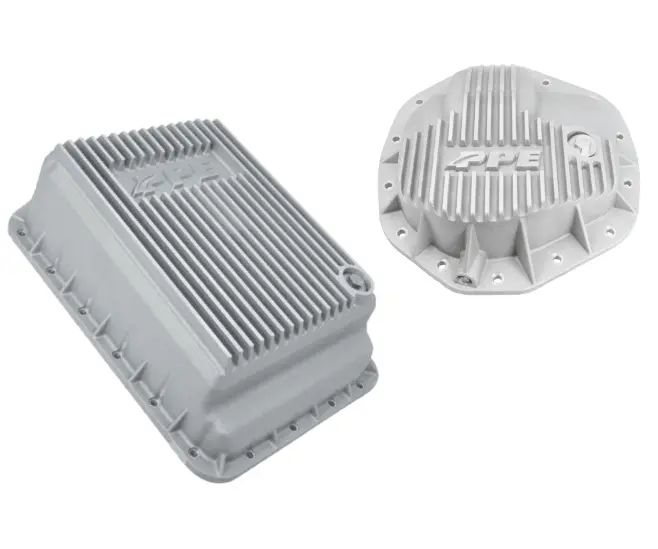 Ppe Raw Deep Trans Pan Diff Cover W/ Gasket For 19-22 Ram 3500 6.7L Aisin As69rc 1