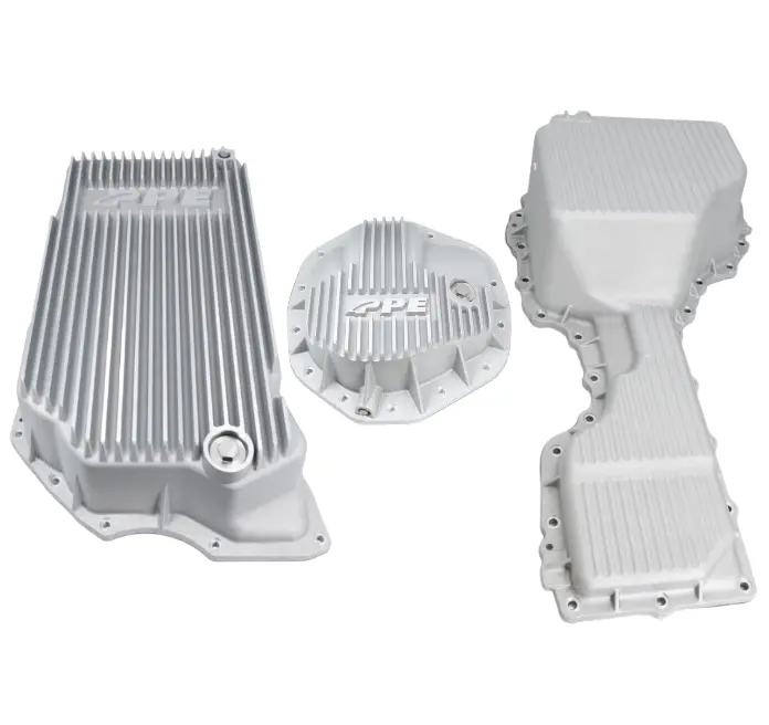 Ppe Raw Deep Transmission/Oil Pan/Rear Diff Cover For 2020-2024 Gm 6.6L Duramax 1