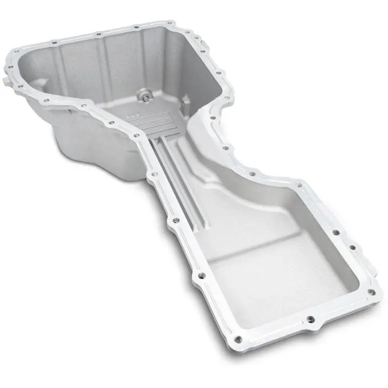 Ppe Raw Heavy Duty Cast Aluminum Oil Pan For 2017-2019 Chevy/Gmc 6.6L Duramax 2