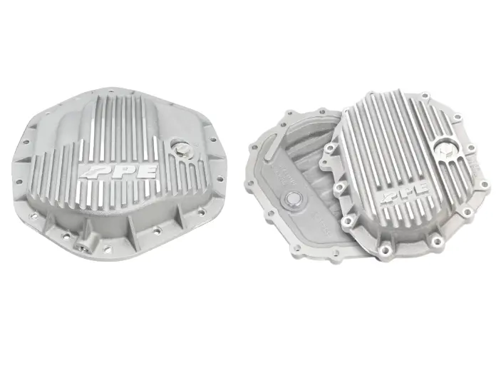 Ppe Raw Heavy Duty Front & Rear Differential Cover For 2011-2019 Gm 6.6L Duramax 1
