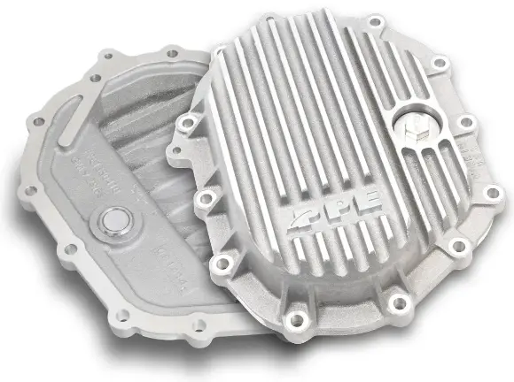 Ppe Raw Heavy Duty Front & Rear Differential Cover For 2020-2024 Gm 6.6L Duramax 2