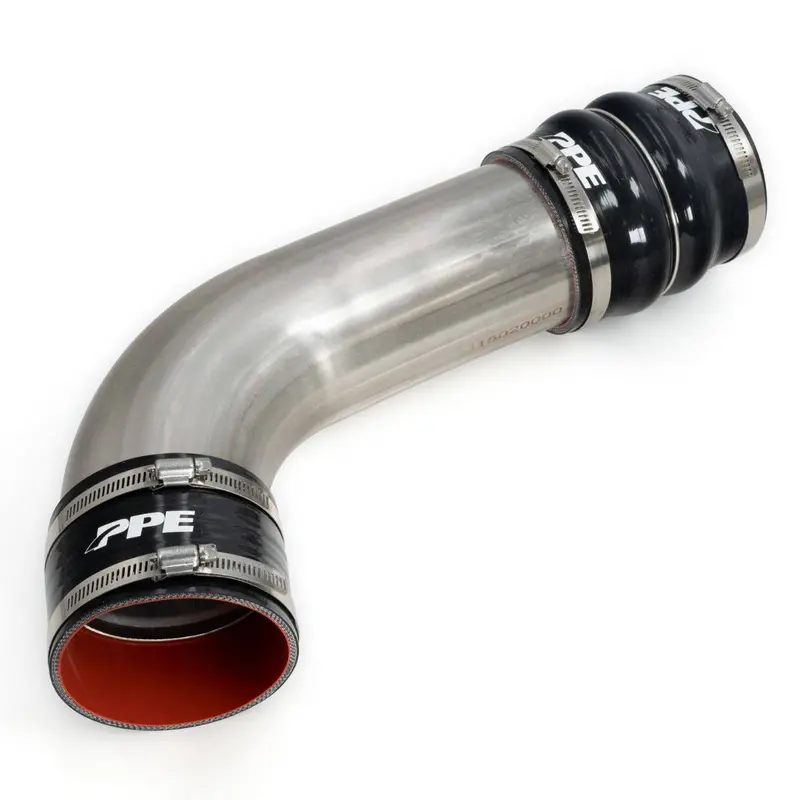 Ppe Raw Stainless Steel Turbo Inlet Pipe For 17-19 Chevy/Gmc 6.6L Duramax L5p 1