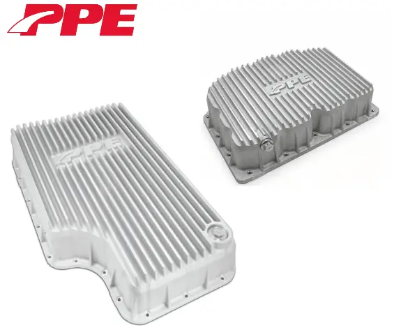 Ppe Raw Transmission Deep Pan & Oil Pan Kit For 11-19 Ford F250/F350 6.7L 6R140 1