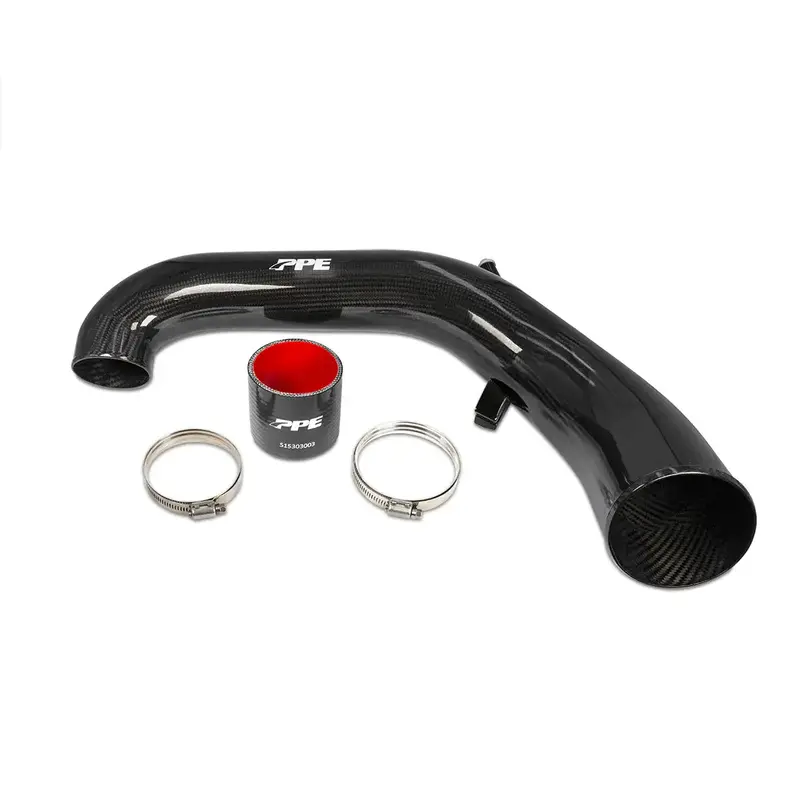 Ppe Zilla Carbon Fiber Intake Tube For 2020-2026 Gmc/Chevy Silverado/Sierra 1500 3.0L Duramax Diesel 1