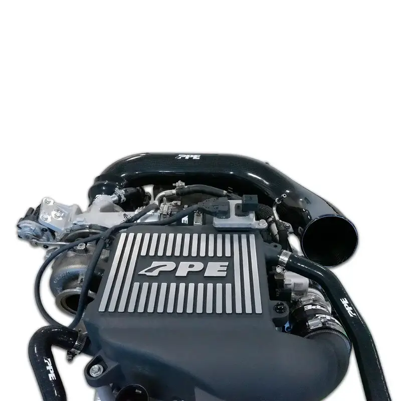Ppe Zilla Carbon Fiber Intake Tube For 2020-2026 Gmc/Chevy Silverado/Sierra 1500 3.0L Duramax Diesel 2