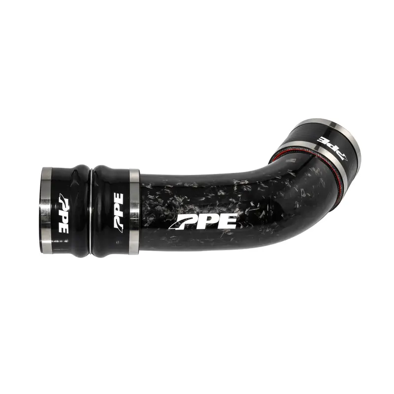 Ppe Zilla Forged Carbon Fiber Turbo Inlet Tube Kit For 2020-2024 Gm 6.6L Duramax 2