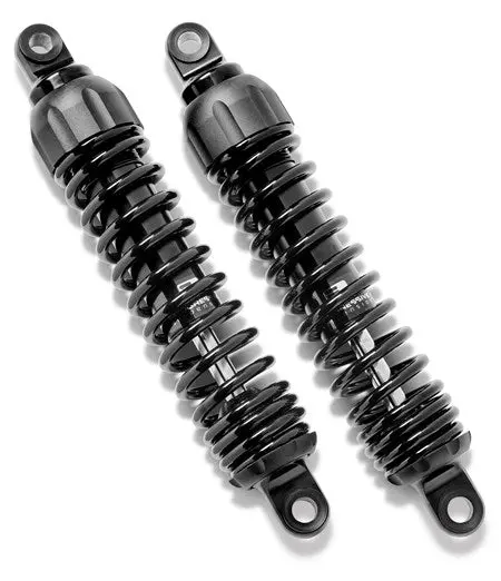 Progressive Suspension 444 Series Heavy Duty Black Shock Kit For 2006-2024 Harley Davidson Touring Models 1