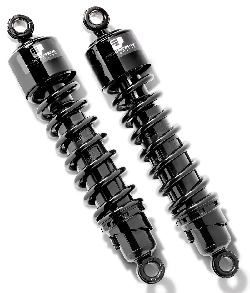 Progressive Suspension Black 412 Series 12" Shock Kit For 04-22 Harley Davidson Sportster 1