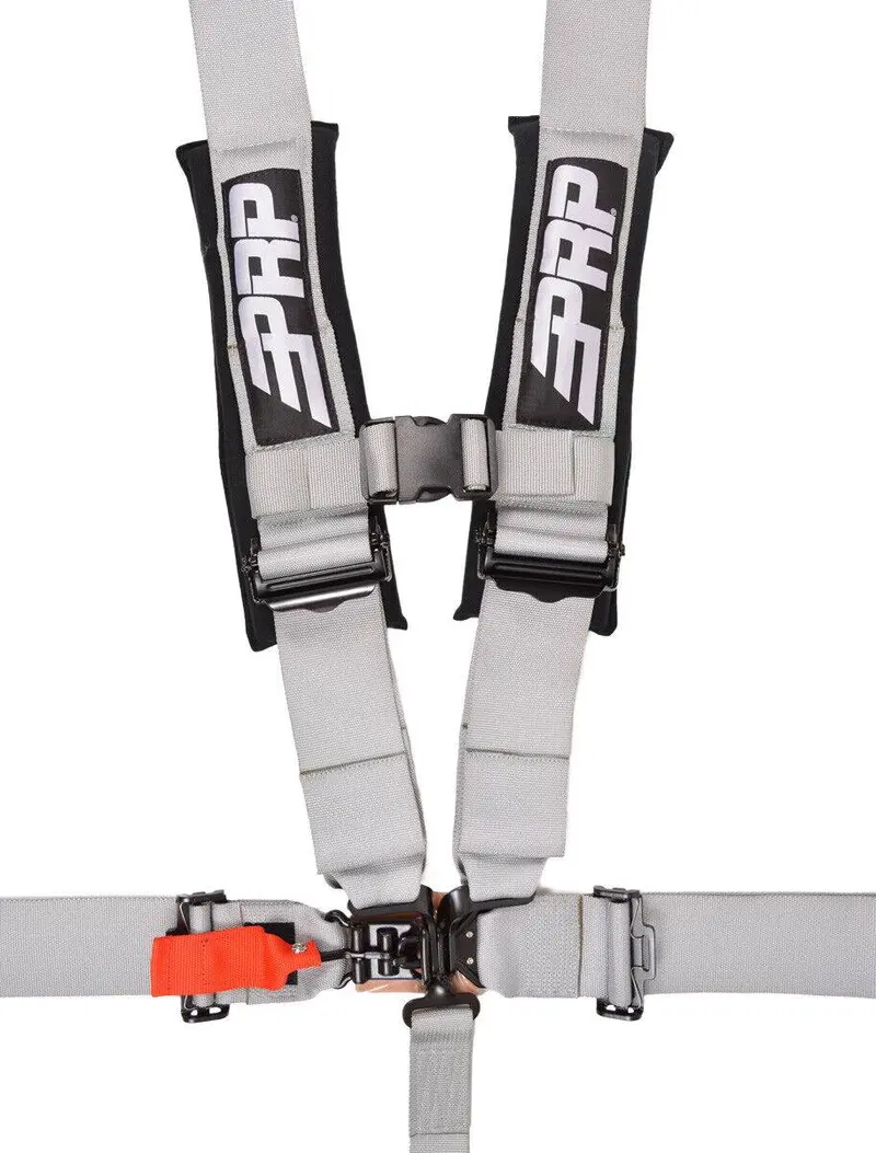 Prp (2) Gray 5-Point 3" Harness/Seat Belt Bypass Connector For Yamaha Yxz1000 1