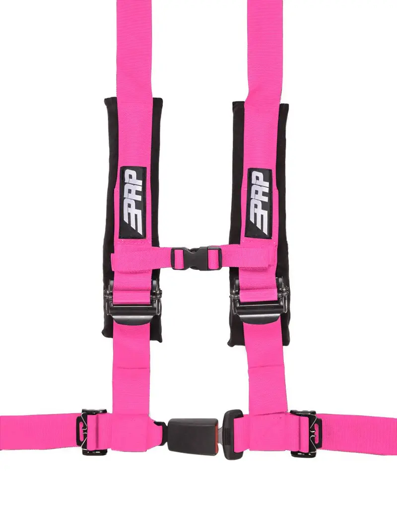 Prp 4.2 Pink 4-Point Adjustable 2" Belt Harness With Auto Style Latch 1
