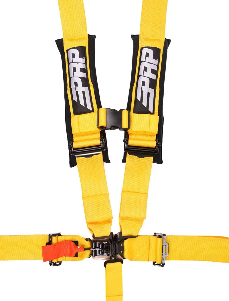 Prp 5.3 Yellow 5-Point Adjustable 3" Belt Harness With Ez Adjusters 1