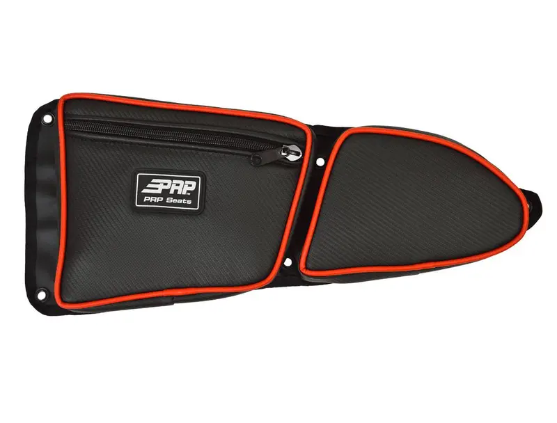 Prp Driver Side Red Door Bag W/ Knee Pad For Polaris Rzr Xc/S/Xp/Turbo/Turbo S 1