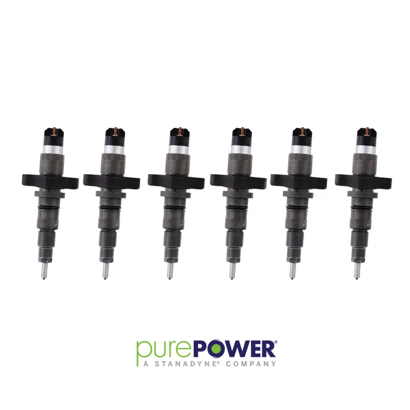 Purepower Remanufactured Injector Set For 03-04 Dodge Ram 2500/3500 5.9L Cummins 1