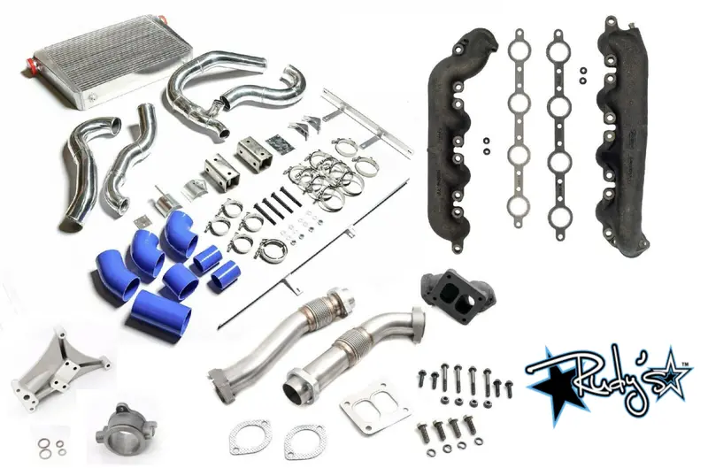 Rdp High Flow Intercooler Power Package For 94-97 Ford 7.3L Powerstroke Diesel 1