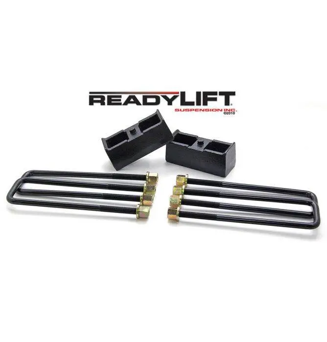 Readylift Factory Style 2.25" Rear Block Kit For 1999-2024 Gm Silverado Sierra 1500 1