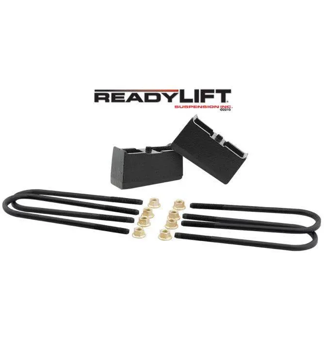 Readylift Factory Style 3" Rear Block Kit For 1999-2024 Gm Silverado & Sierra 1500 1