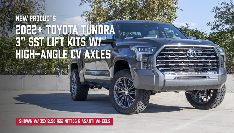 Readylift Sst 3" Lift Kit W/ Control Arms/Cv Axles For 22-24 Toyota Tundra 4Wd 2
