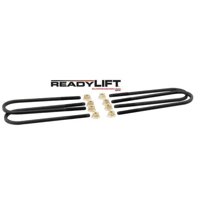 Readylift U Bolt Kit Fits 5" Rear Lift Blocks For 1999-2010 Ford F-250/F-350 4Wd 1