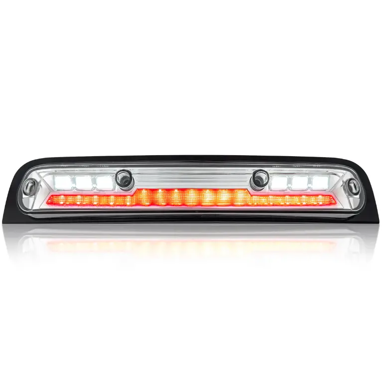 Recon Clear Lens Led 3Rd Brake Light W/ White Cargo Light For 2019-2021 Ram 1500 1