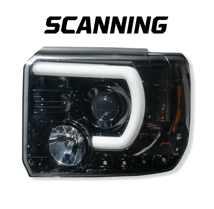 Recon Projector Headlights For 2014-2019 Gmc Sierra 1500/2500/3500 1