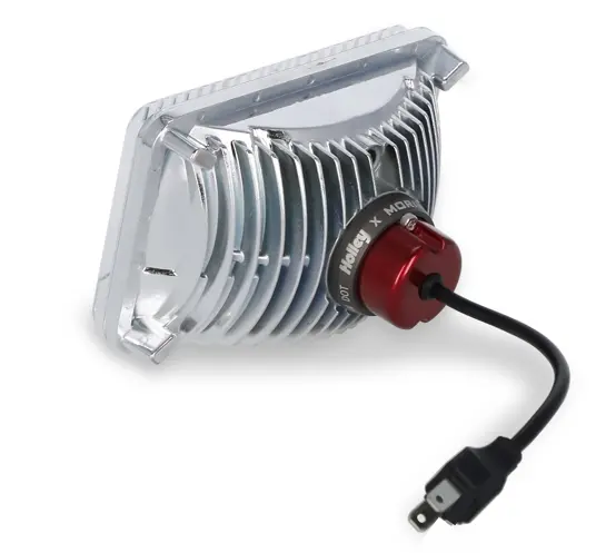 Retrobright 3000K White Led 4"X6" Rectangle High Beam Only Head Light 2