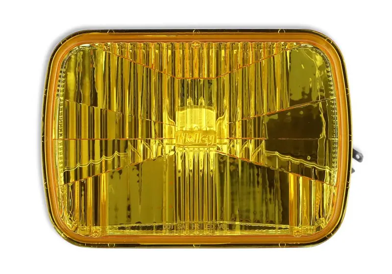 Retrobright 5700K Yellow Led 5"X7" Rectangle Head Light For Classic Vehicles 1