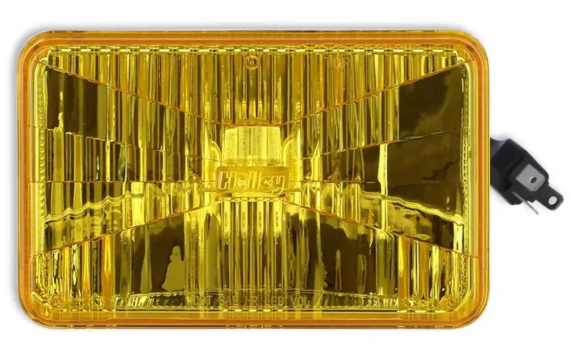 Retrobright 5700K Yellow Led High Beam 4"X6" Rectangle Head Light 1