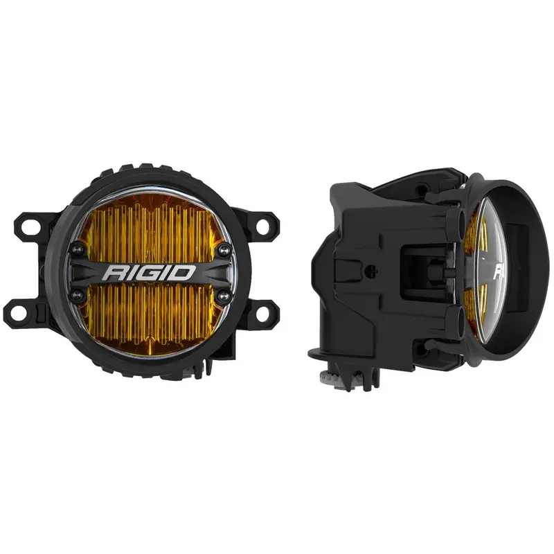 Rigid 360-Series Sae Yellow Fog Light Kit For 10-20 Toyota Tundra/4Runner/Tacoma 1