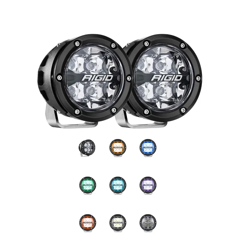 Rigid Industries 360-Series 4" Spot Universal Light Pods W/ Rgbw Backlighting 1