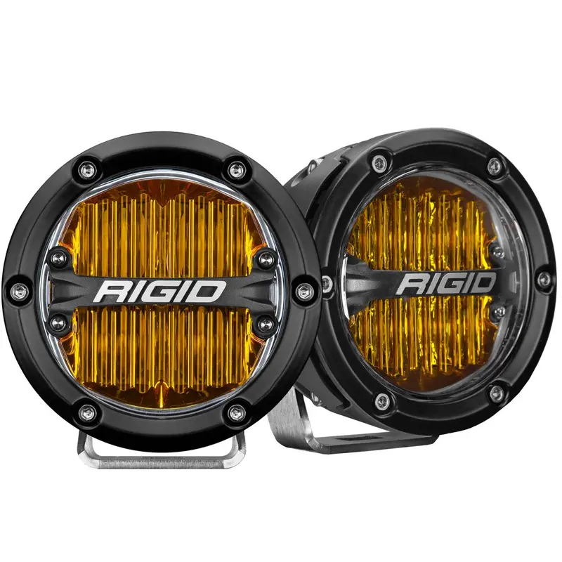 Rigid Industries 360-Series Pro Sae Selective Yellow Fog Lights (Pair) Universal 1