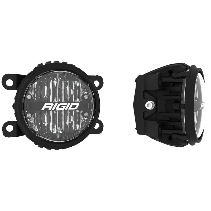 Rigid Industries 4" 360-Series Pro Sae White Fog Light Kit For 2021-2025 Ford Bronco 1