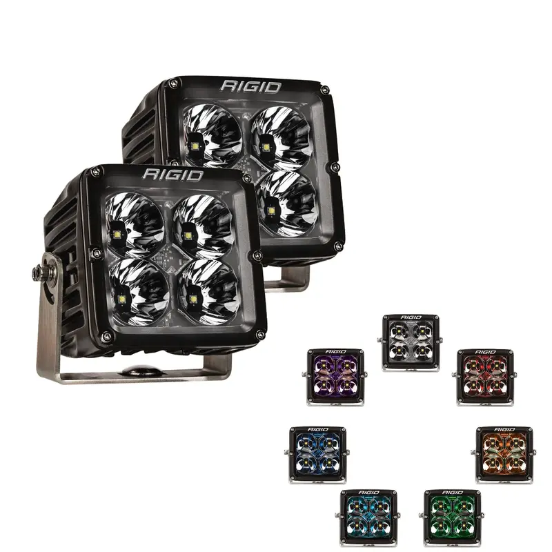 Rigid Industries 4" Radiance+ Xl Universal Led Light Pods W/ Rgbw Backlighting 1