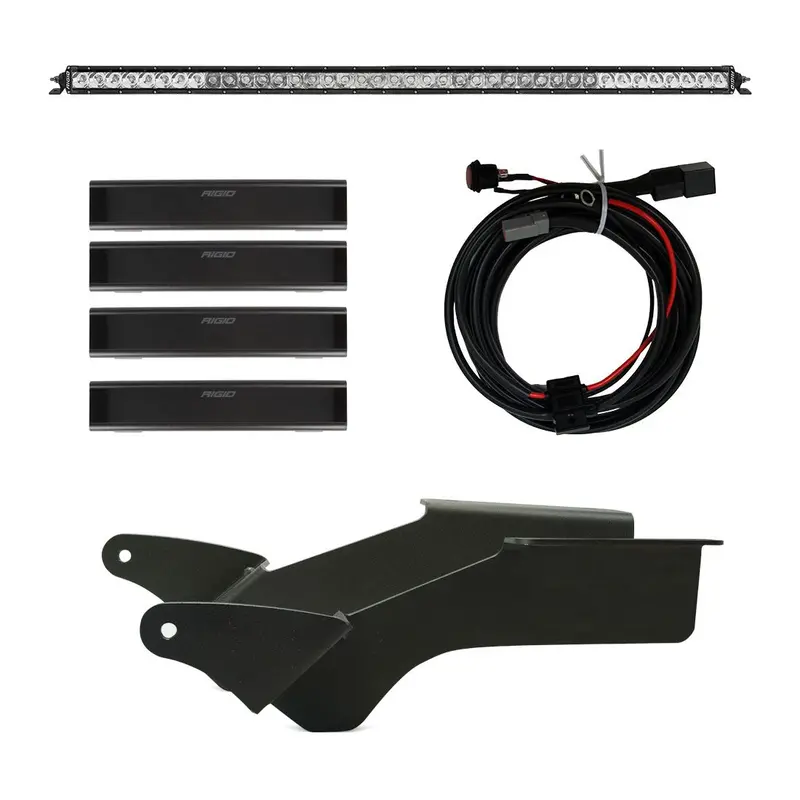 Rigid Industries 40" Sr-Series Roof Rack Led Light Bar Kit For 2021-2025 Ford Bronco 1