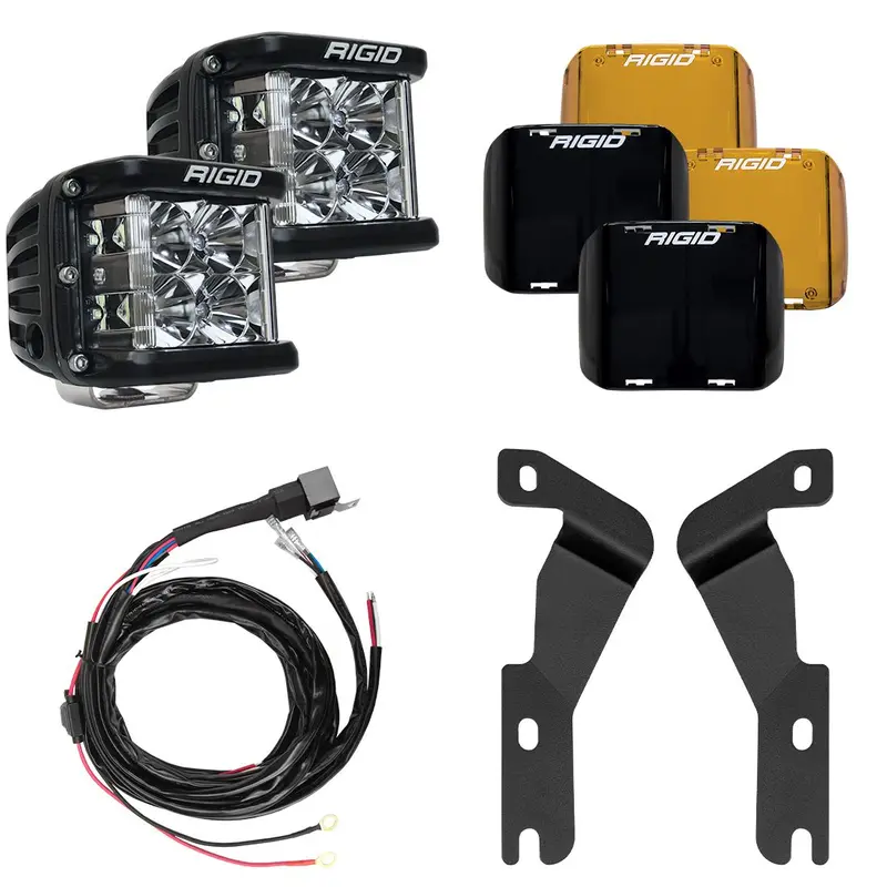Rigid Industries D-Ss Flood A-Pillar Led Light Kit For 2016-2023 Toyota Tacoma 1