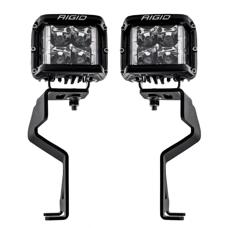 Rigid Industries D-Ss Pro Spot A-Pillar Light Kit For 2021-2025 Ford F-150/Raptor 1