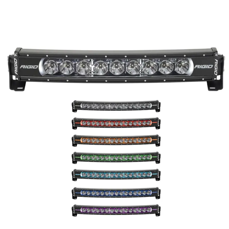 Rigid Industries Radiance+ Curved 20 Inch Led Light Bar W/ 8 Backlight Options 1