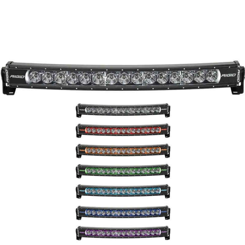 Rigid Industries Radiance+ Curved 30 Inch Led Light Bar W/ 8 Backlight Options 1