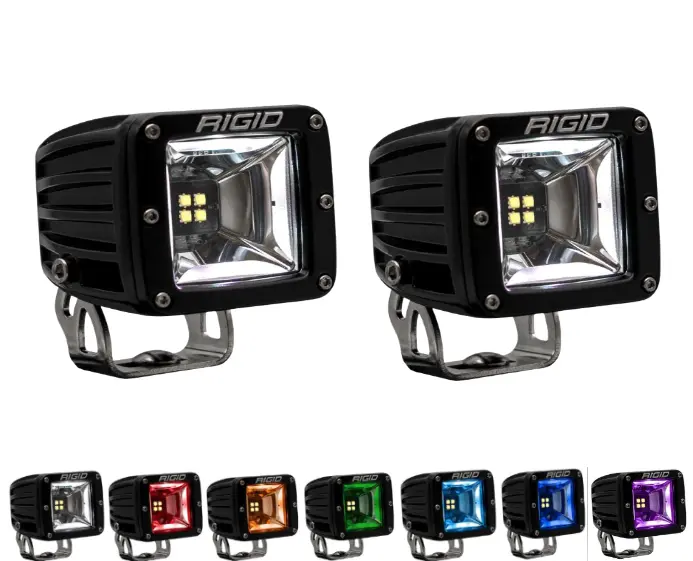 Rigid Industries Radiance+ Scene Rgbw Surface Mount Light Pods (Pair) Universal 1
