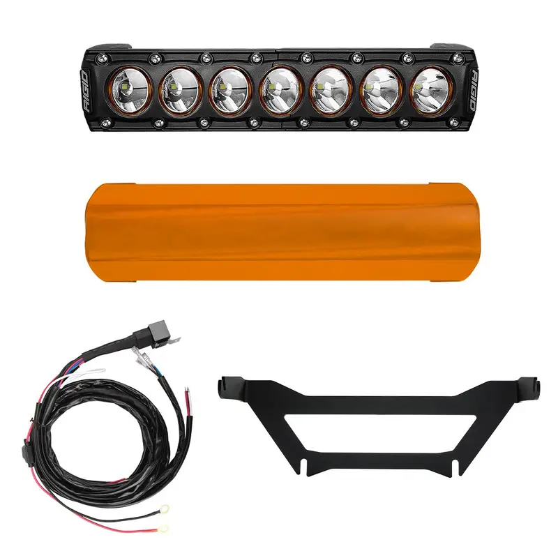 Rigid Industries Revolve 10 Inch Led Light Bar Kit For 2017-2025 Can-Am Maverick X3 1