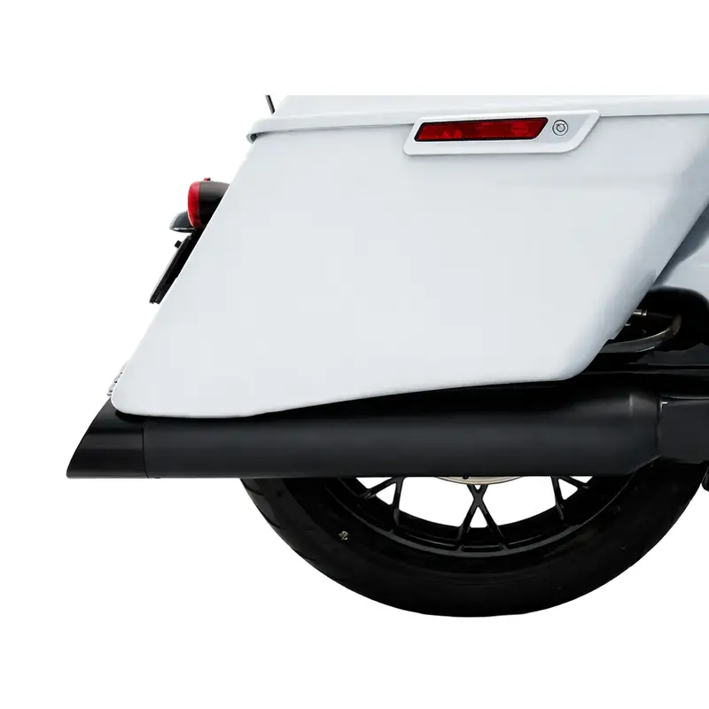 Rinehart Racing Dbx45 Black 4.5In Slip-On Mufflers For 2017-2026 Harley Davidson Touring Twin Cam M8 1