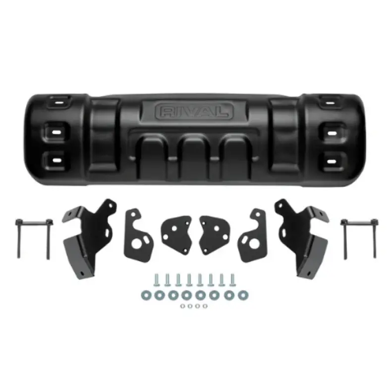 Rival Front Lower Steering Skid Plate For 2007-2025 Jeep Wrangler/Gladiator 1