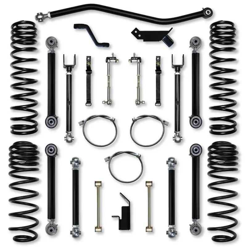 Rock Krawler 2.0-Inch X Factor Short-Arm Front & Rear Lift Kit For 2004-2006 Jeep Wrangler Unlimited Lj 1