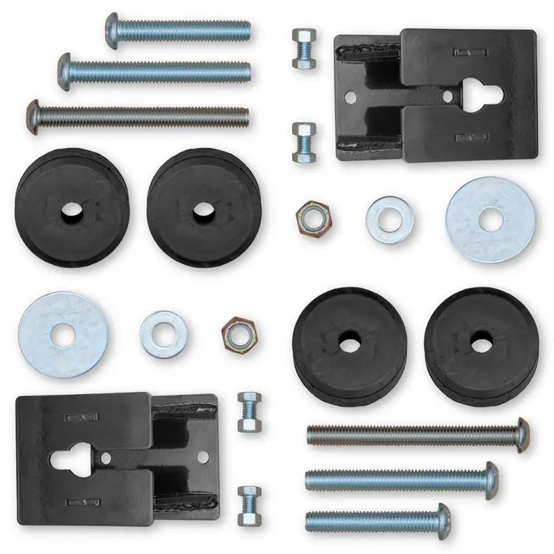 Rock Krawler 2-4" Adjustable Rear Bump Stop Kit For 2018+ Jeep Wrangler Jl/Jlu 1