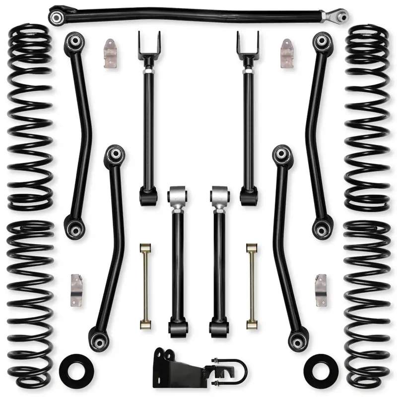 Rock Krawler 2.5-Inch Ultimate Adventure Mid-Arm Front & Rear Lift Kit For 2007-2018 Jeep Wrangler Jk 1